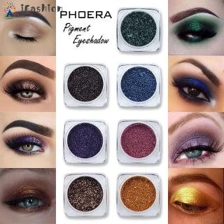 12 Colors Shimmer Eye Glitter Makeup Powder Waterproof Long Lasting Gold Red White Blue Eyeshadow Palette