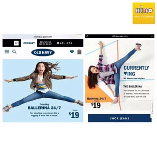Quần jegging jean old navy cho bé gái