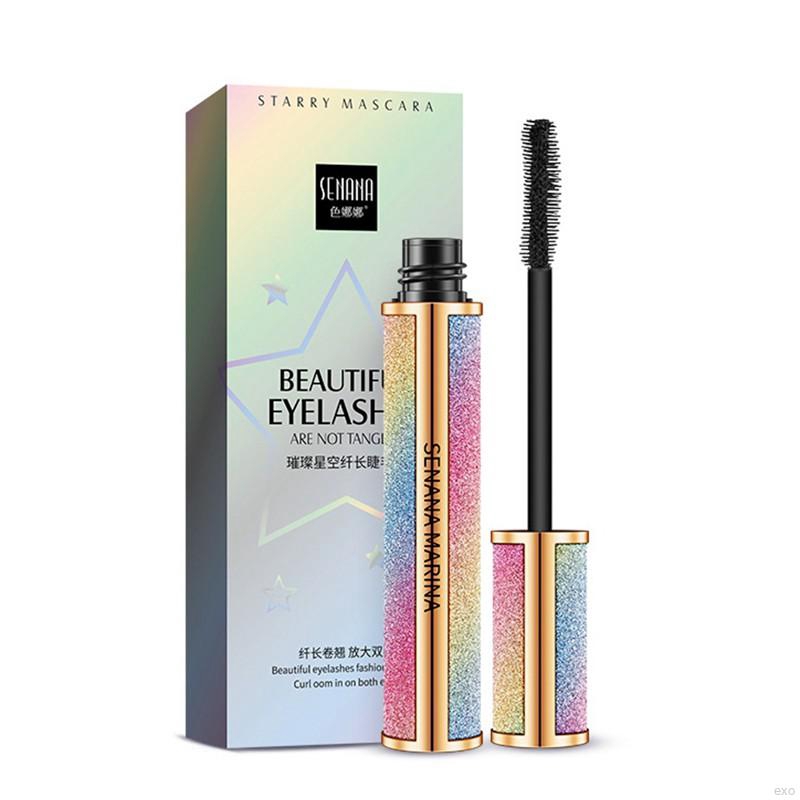 [Hàng mới về] Mascara sợi tơ 4D chống thấm nước chuốt mi dài dày và cong tự nhiên thiết kế vỏ lấp lánh | BigBuy360 - bigbuy360.vn