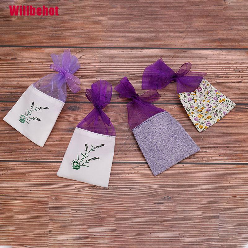 Set 10 Túi Rỗng In Hoa Oải Hương Xinh Xắn
