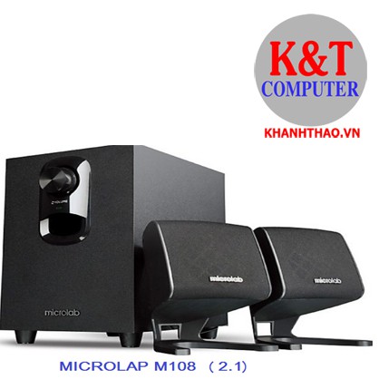 Loa Vi Tính 2.1 Microlab M108 Chính Hãng - BH 1 năm