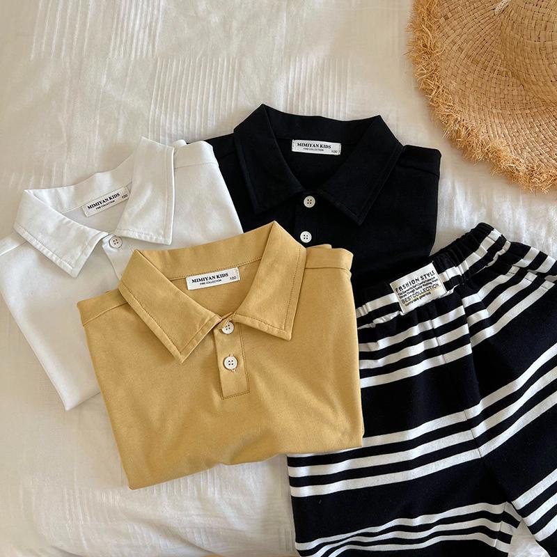 Áo Thun POLO Mỏng Không Tay Phong Cách Nhật Bản Thời Trang Mùa Hè Hàng Mới 2022 Dành Cho Bé Trai