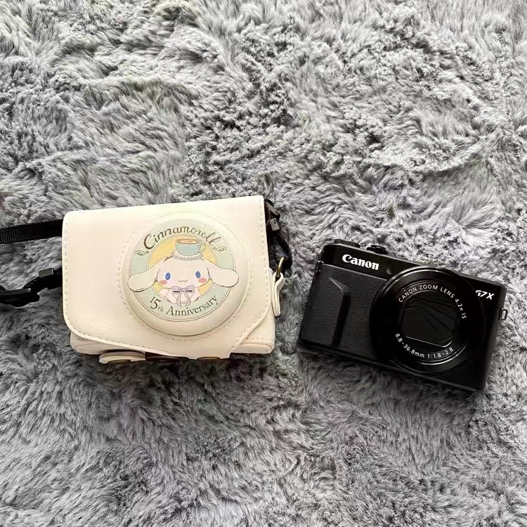 Túi Đựng Máy Ảnh Canon M50 / M6/M200 200D / Sony zv1 A6000 A6300 A7 Phong Cách Retro Phù hợp với Canon M6 II, Canon M100 Canon M100 Sony ZVE10 Sony A600 Sony 6300 Sony 6400