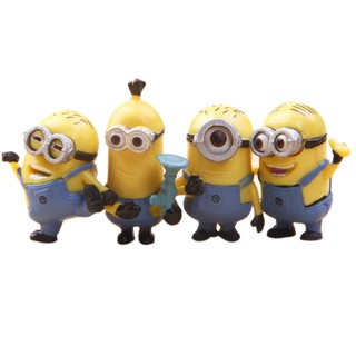 Set 4 Mô Hình Nhân Vật Phim Despicable Me 2