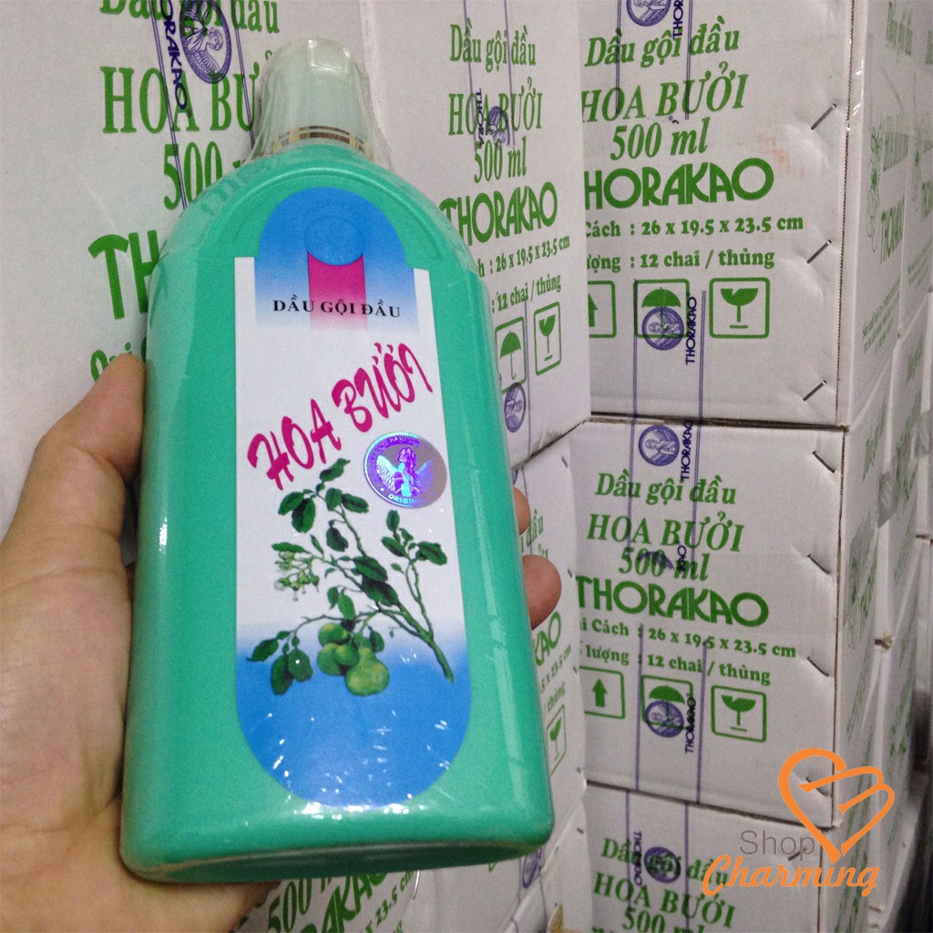 Dầu gội hoa bưởi giảm rụng tóc 500ml Thorakao