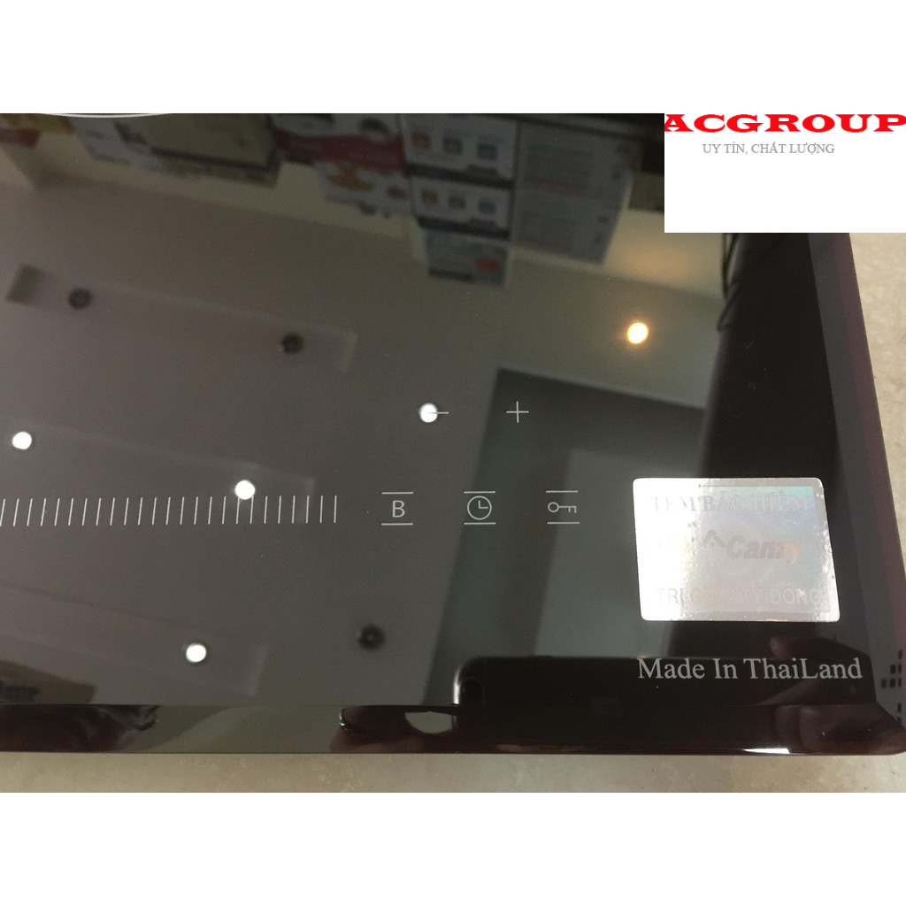 Bếp điện đôi 1 từ 1 hồng ngoại Canzy CZ 68bs Inverter sản xuất tại Thái Lan