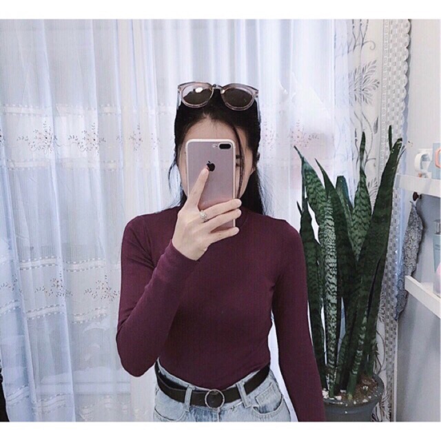 Áo thun tay dài ôm body | BigBuy360 - bigbuy360.vn