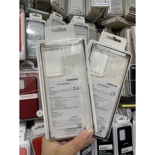 Ốp lưng clear cover xịn galaxy note 20 / note 20 ultra viền màu