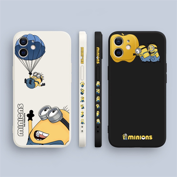 Ốp Điện Thoại TPU Dẻo Họa Tiết Hoạt Hình Minion Dễ Thương Cho iPhone 14 Pro Max 14 / Plus