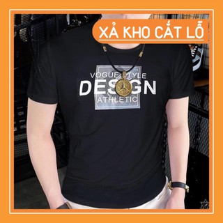 [Free Ship+ Hình Thật]  Áo thun nam co dãn 1990 Boutique , thun nam vải cotton không xù mẫu KHG01