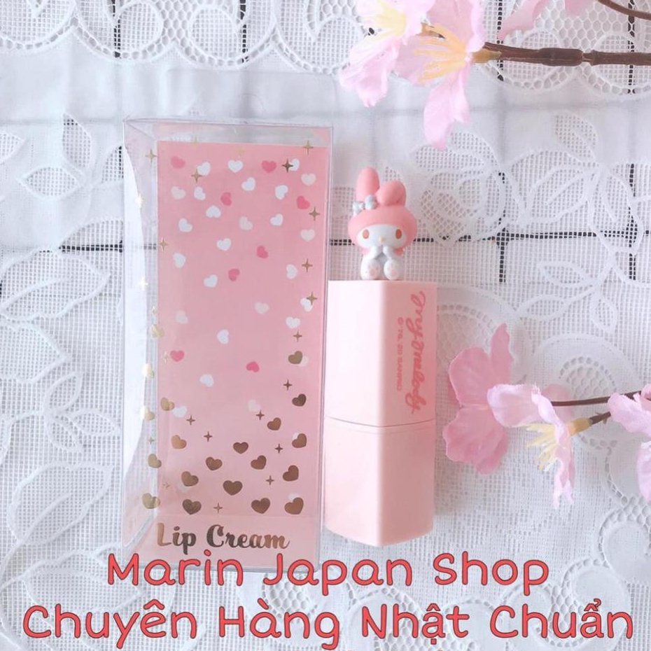 Son dưỡng ẩm bản siêu cute Lip Cream của Hello Kitty và My Melody Sanrio Nhật Bản