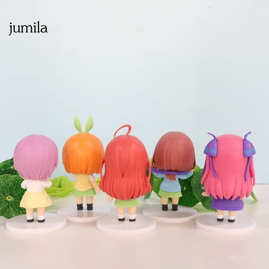 Mô hình búp bê nhân vật Nakano Ichika Nino Yotsuba Itsuki với chất liệu an toàn môi trường