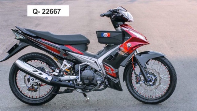 Tem rời Exciter 135 đỏ đen -1