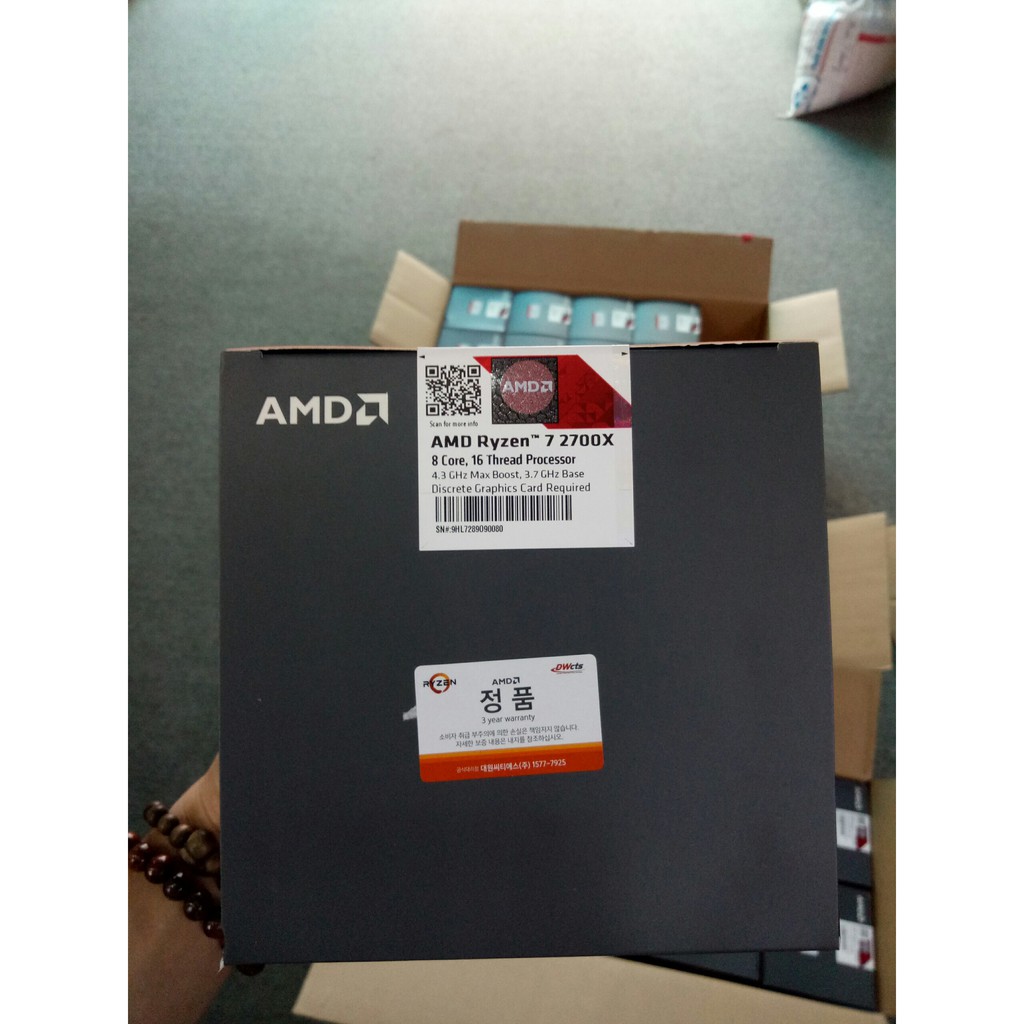 [Mã ELCLXU8 hoàn 150K xu đơn 500K] CPU Ryzen 7 2700X 3.7GHz 8 nhân 16 luồng BH 12 Tháng | BigBuy360 - bigbuy360.vn
