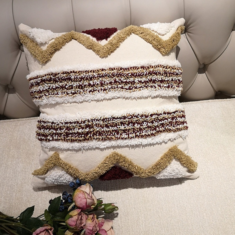 Xiangbao Vỏ Gối Đệm Siêu Mềm Phong Cách Bộ Lạc Bohemian Bắc Âu Cho Ghế Sofa