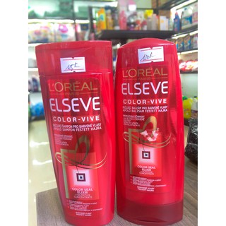 Dầu gội + dầu xả L'oreal Elseve dành cho tóc nhuộm 250ml ( Hàng xách tay Séc)
