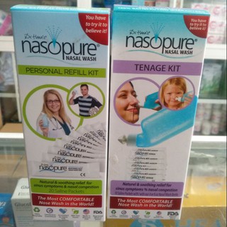 Muối rửa mũi cao cấp Nasopure