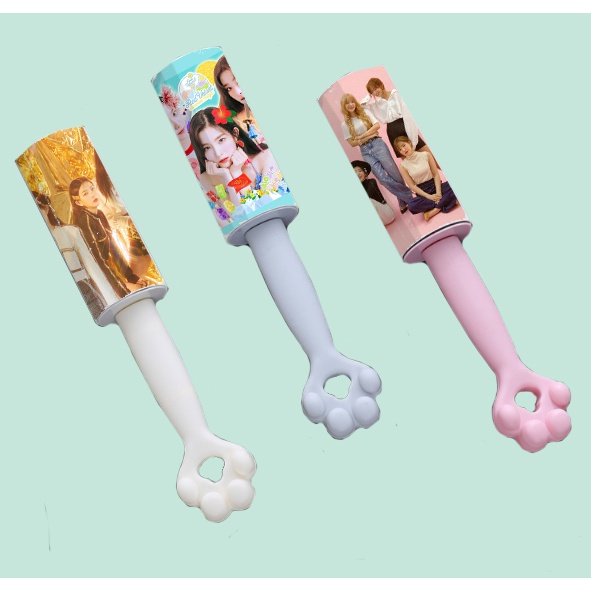 Lô cuộn GOT7 ITZY MAMAMOO RED VELVET LCL6 hút lông tóc vết bẩn lăn bụi idol kpop