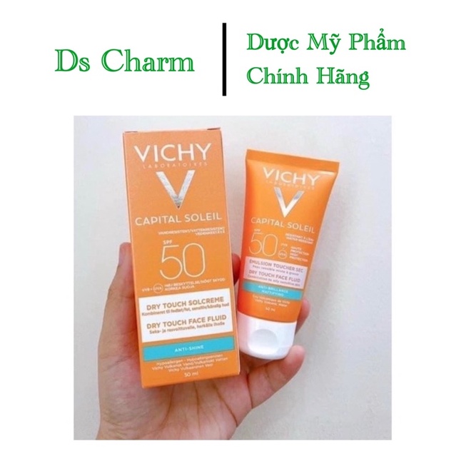 (mẫu mơi) Cam kết Auth Kem chống nắng Vichy Pháp