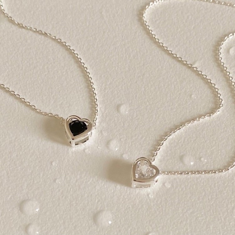 🇰🇷𝐯𝐞𝐥𝐯𝐞𝐭𝐩𝐢𝐧𝐤.𝐚𝐜𝐜 | Dây chuyền trái tim đá phong cách Hàn Quốc
