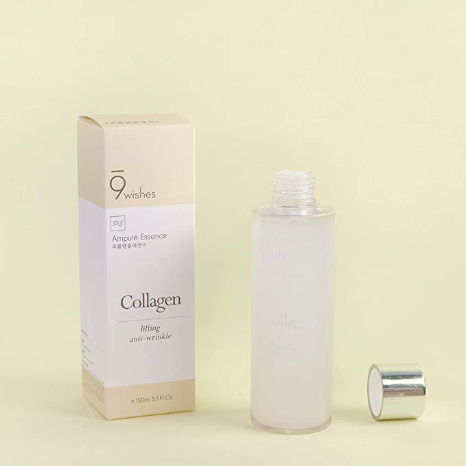 [DATE 9/2023] Dưỡng Chất Cải Thiện Nếp Nhăn 9 Wishes Collagen Ampule Essence