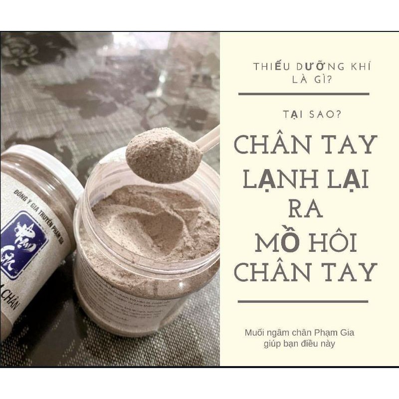 MUỐI KHOÁNG NGÂM CHÂN PHẠM GIA