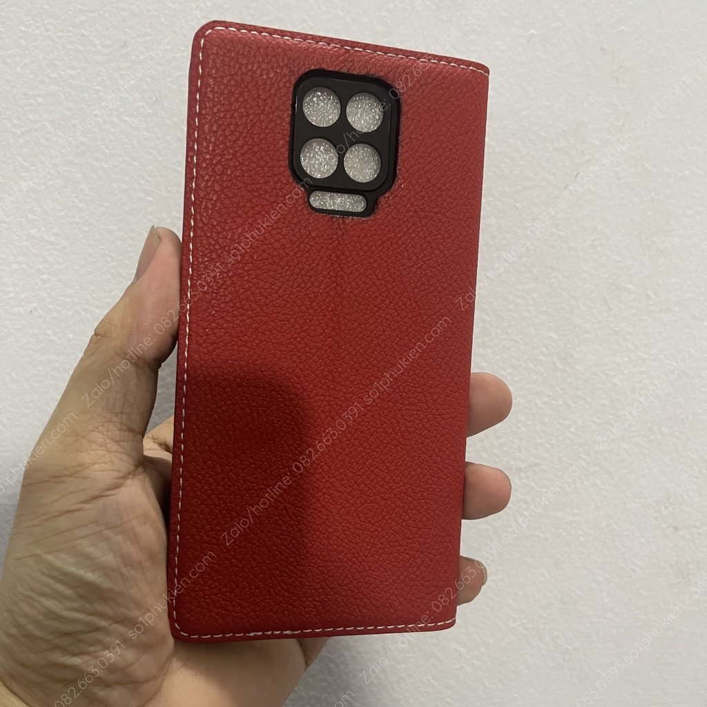Bao da Vsmart Aris/ Aris pro  nắp gập, chống đỡ xem phim, chất da sang trọng
