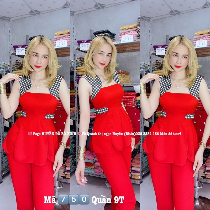 đồ bộ mã 7️⃣5️⃣0️⃣ đồ bộ cát han đồ bộ nữ 40/56kg