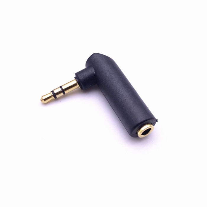 Đầu Nối Jack Audio 3.5 Vuông Góc - 3P STEREO
