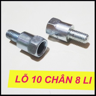 Ốc nối chuyển ren chân gương