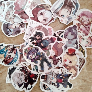 Sticker/ Hình dán anime Identity ( combo 60 hình dán)