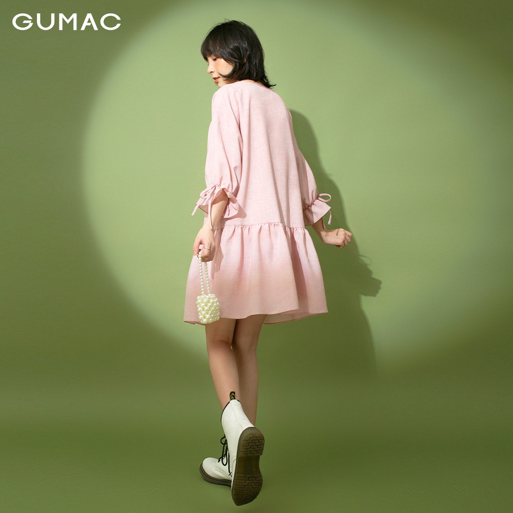 [Mã MABR07062 giảm 8% tối đa 50K đơn từ 249K] Đầm suông nữ GUMAC thiết kế trẻ trung đủ màu đủ size DB1155 | BigBuy360 - bigbuy360.vn