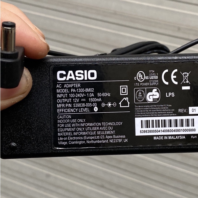 Adapter nguồn cho đàn organ casio ctk 5000 chính hãng