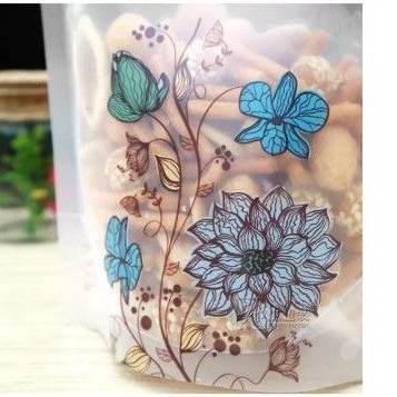 Túi zip bánh quy đựng hoa lá 500gr (10c)