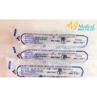 Bơm tiêm 1ml/cc 26G