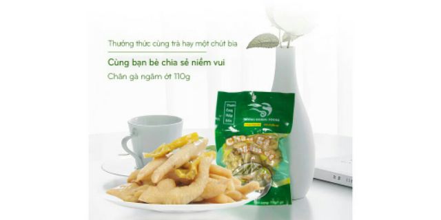 [FREESHIP 99K TOÀN QUỐC Chân gà ngâm ớt 110gram Hương Hoàng Foods | BigBuy360 - bigbuy360.vn