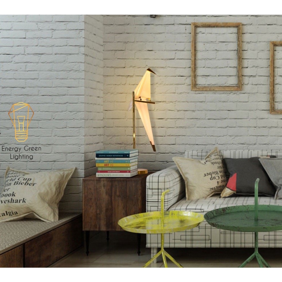 Đèn Cây Đứng Chim Hạc Cao Cấp  Energy Green Lighting DB-C1 - Cao 82cm  - Trang Trí Phòng Khách,Phòng Ngủ,Đọc Sách