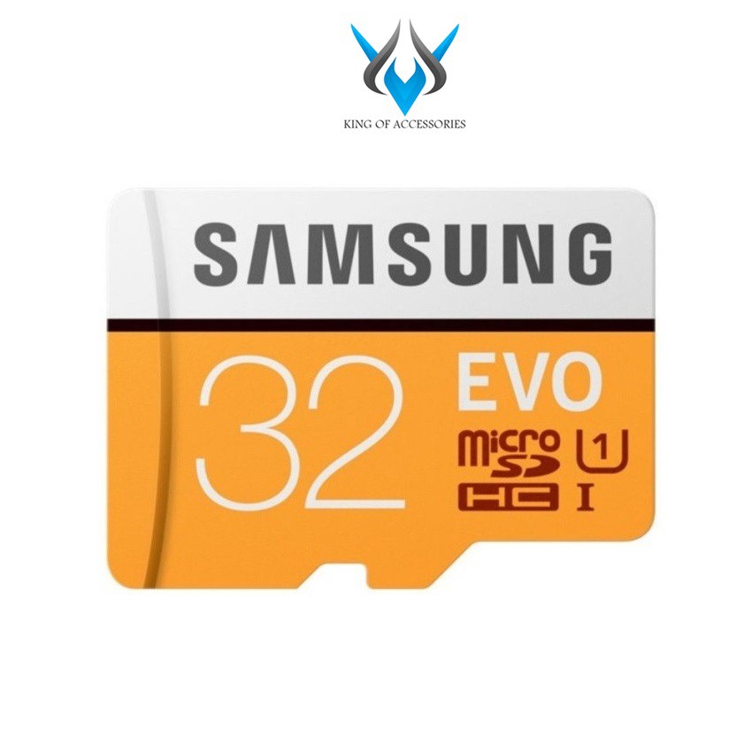 Thẻ Nhớ MicroSDHC Samsung Evo 32gb UHS-I U1 95MB/s kèm Adapter (Cam)