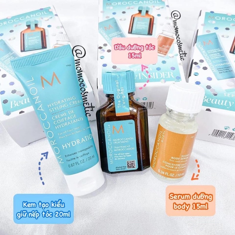 [CÓ BILL] Set dưỡng tóc Moroccanoil Sephora