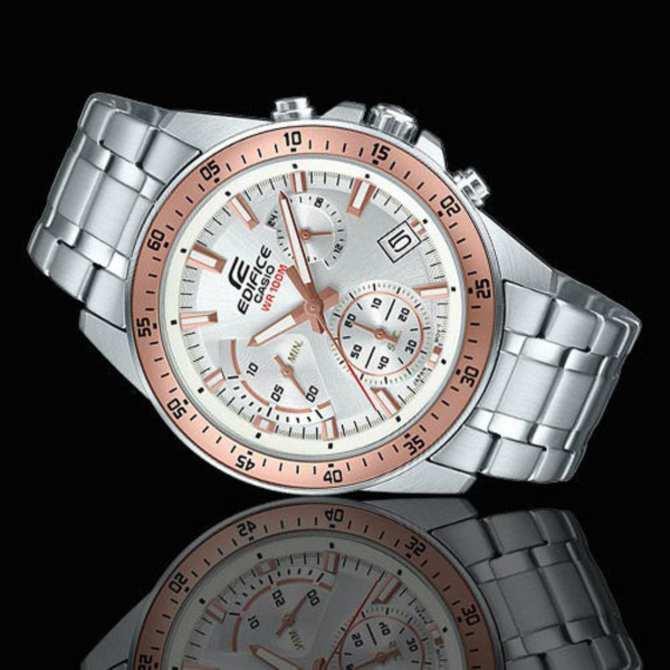 Đồng hồ nam EDIFICE chính hãng Casio Anh Khuê EFV-540D-7BVUDF