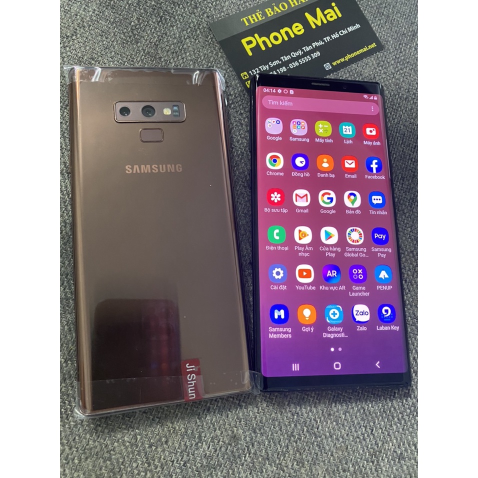 Điện thoại Samsung Galaxy Note 9 Ram 6G Bộ nhớ 512G 2Sim Cũ Zin, chơi Game mươt, Cày Zalo Tiktok Youtube chất giá rẻ