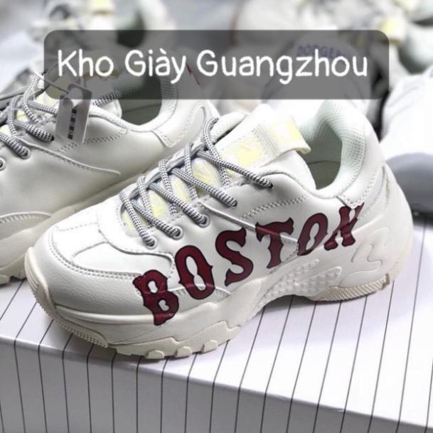 😊giaydepdumau😊Giày thể thao nam nữ Boston - Giày sneaker ulzzang trắng cao cấp full bill box độn đế cao cổ