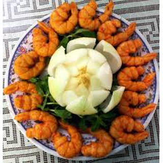 Tôm surimi 500gr - làm set viên chiên, mỳ trộn indomie
