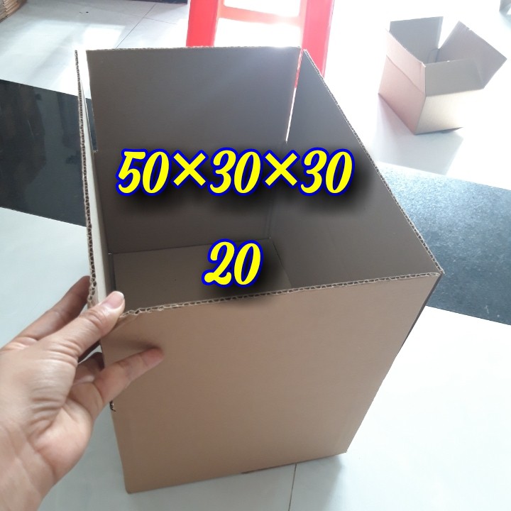 com bo 20 hộp 50x30x30 cm