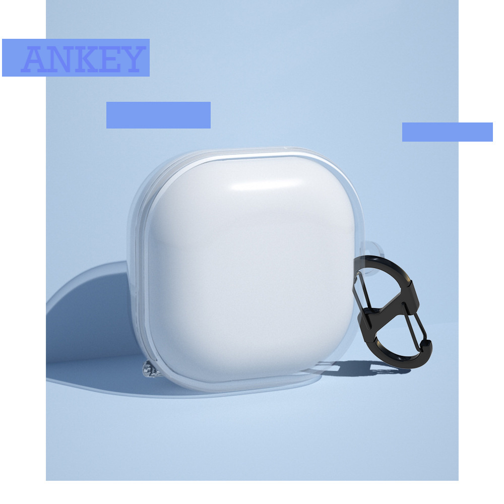 Samsung Galaxy Buds Live / Buds Pro / Buds 2 Case Hộp Đựng Tai Nghe Cứng Trong Suốt Chống Rơi Cho Samsung Galaxy Buds Live 2020