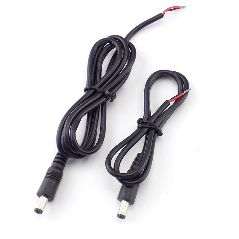 Dây Cáp Nối Nguồn dc 0.25m / 0.5m / 1m 22Wg 12v 3a 5.5 * 2.1mm Cho camera An Ninh cctv vnk2