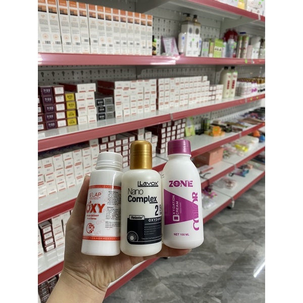[Chính hãng] Oxy Trợ Nhuộm Tóc 100ml ( 6%, 9%, 12% ) Mùi Thơm Không Xót Rát Da Đầu