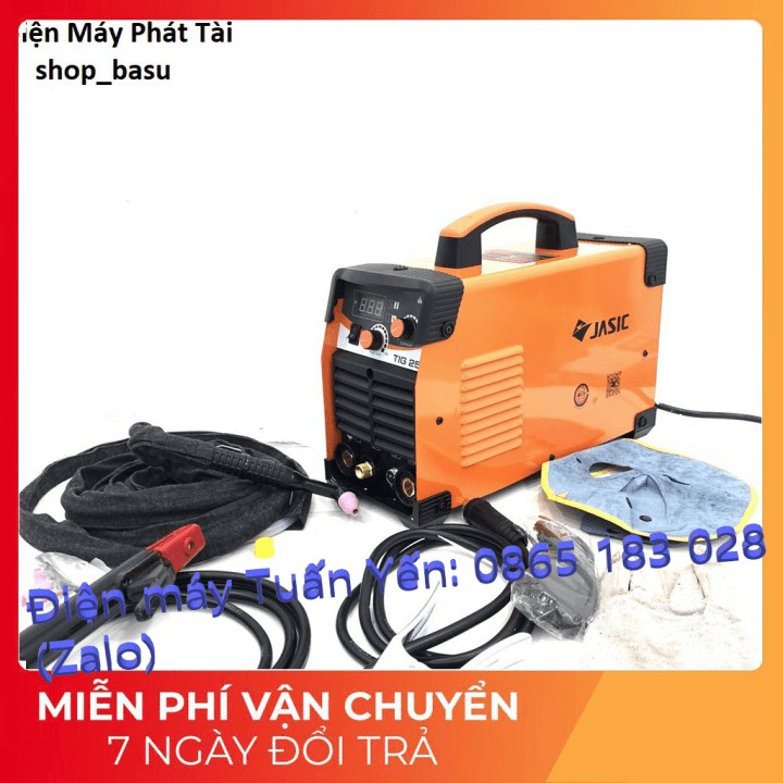 MÁY HÀN JASIC TIG 250 ( 2 CHỨC NĂNG). LÕI ĐỒNG, BH 1 NĂM