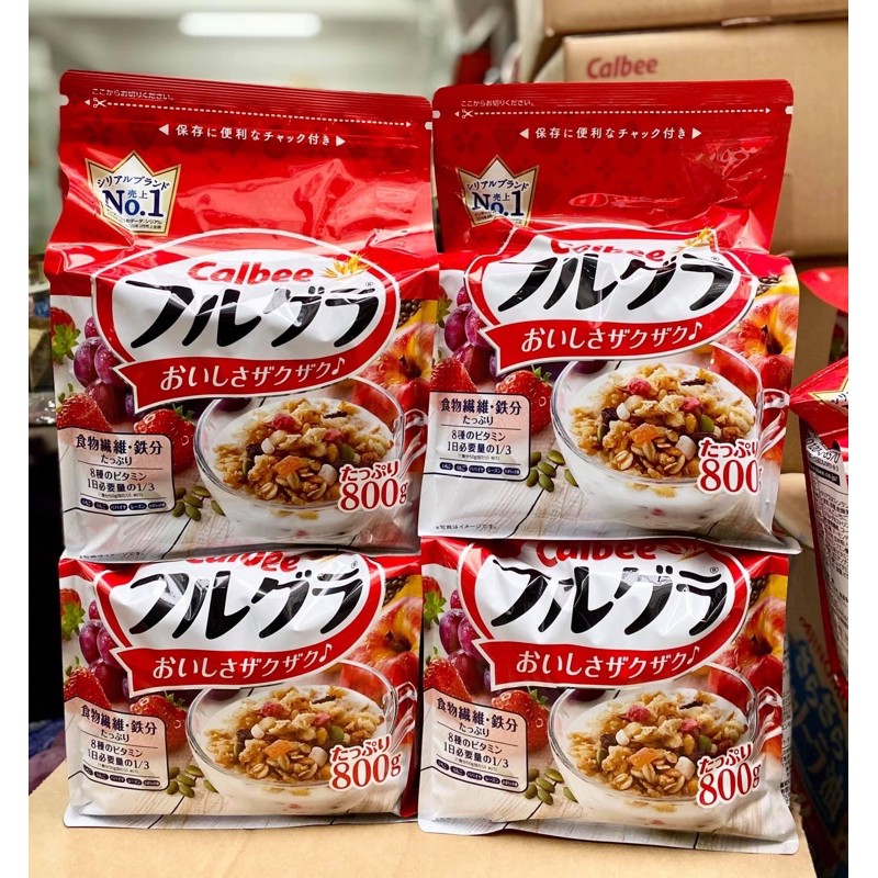ngũ cốc calbee 800g
