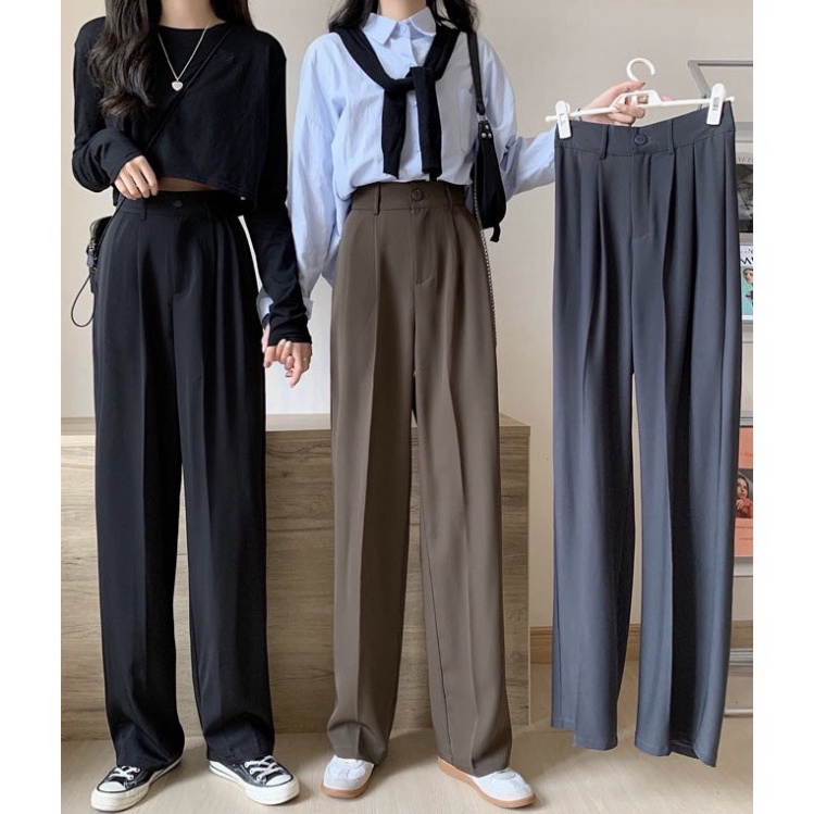 Quần Âu Nữ Ống Rộng 👖 Quần Âu Nữ Ống Rộng Thời Trang Cao Cấp Hiện Đại Trẻ Trung | BigBuy360 - bigbuy360.vn